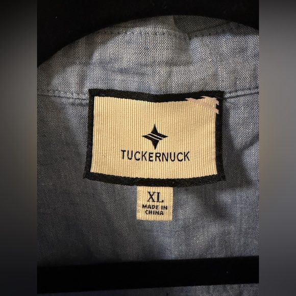 Tuckernuck Chambray Sleeveless Callahan Shirt Dress - Picture 5 of 9